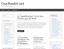 Tablet Screenshot of guyboulet.net